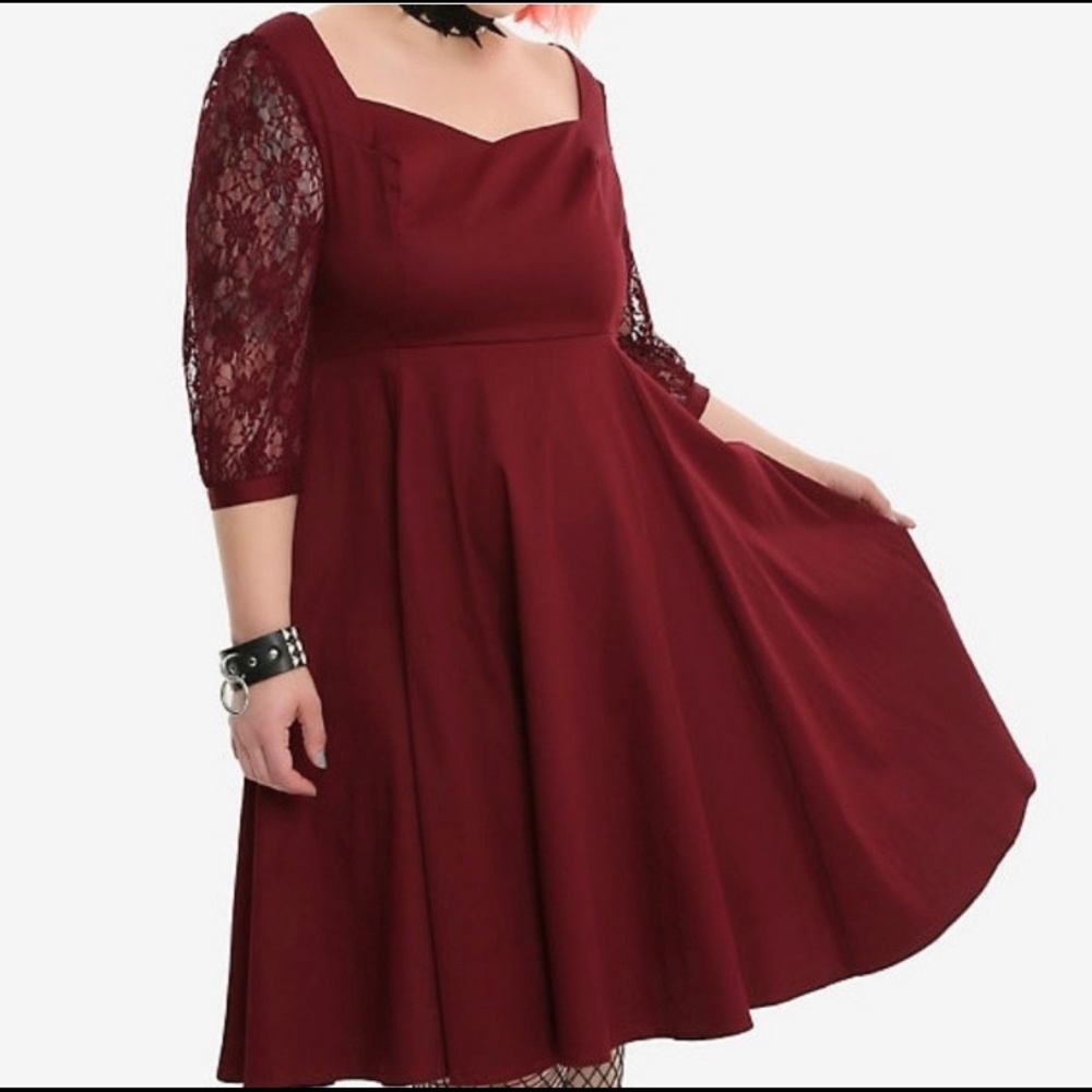 Hearts and Roses Hot Topic Dress